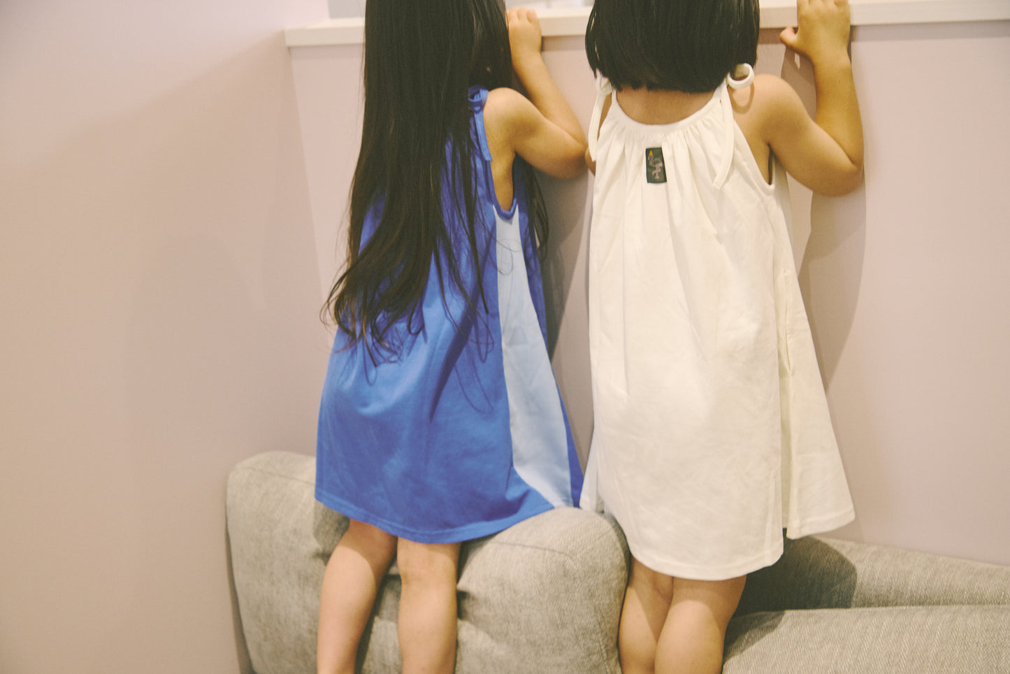 Camisole Dress - Color Paint / White