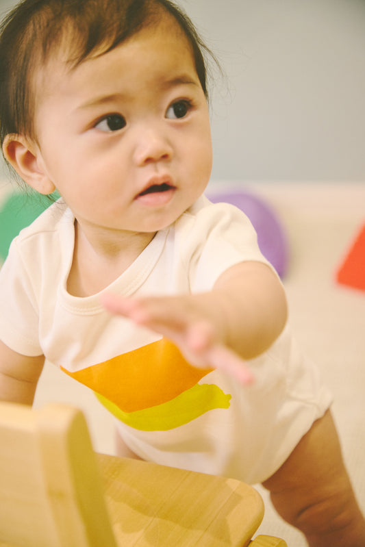 Rompers - Color Paint / White