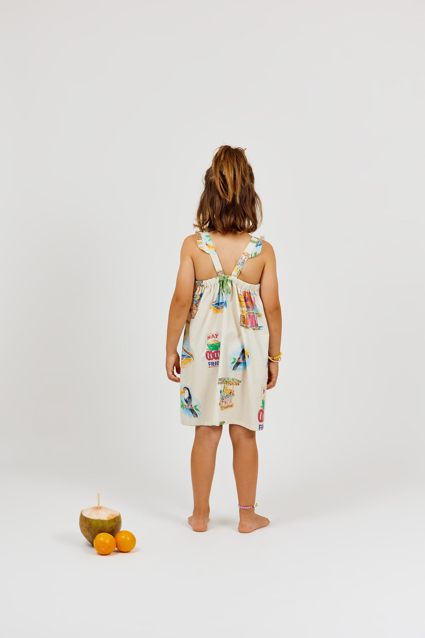 【ARSÈNE ET LES PIPELETTES】“Cocos Frios” Summer Dress