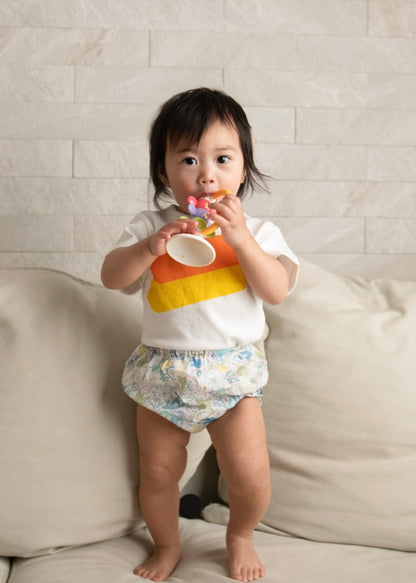 【UTENA】Printed Baby Bloomer (Flower)