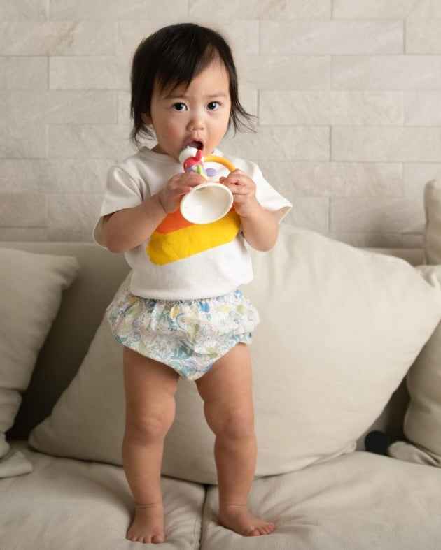 【UTENA】Printed Baby Bloomer (Flower)