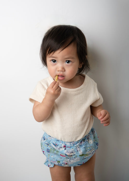 【UTENA】Printed Baby Bloomer (Light Blue Pattern) ＜予約販売｜4月中旬お届け＞