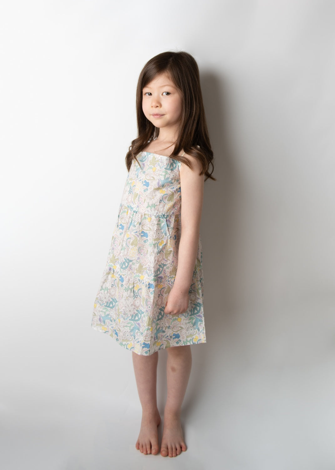 【UTENA】Printed Camisole Dress (Flower)
