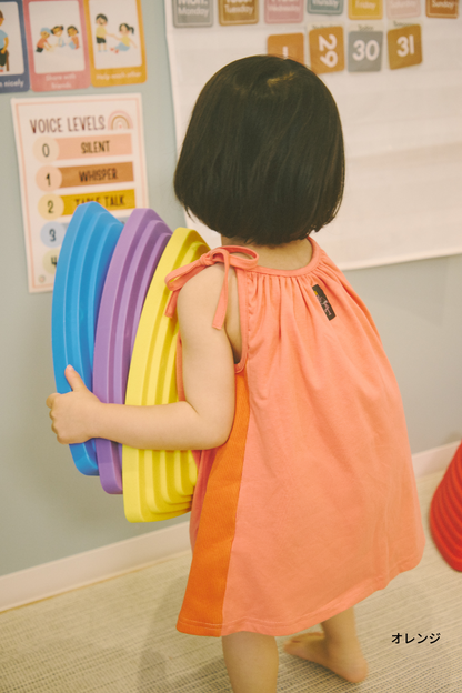 Camisole Dress - Rib Bicolor / 2color