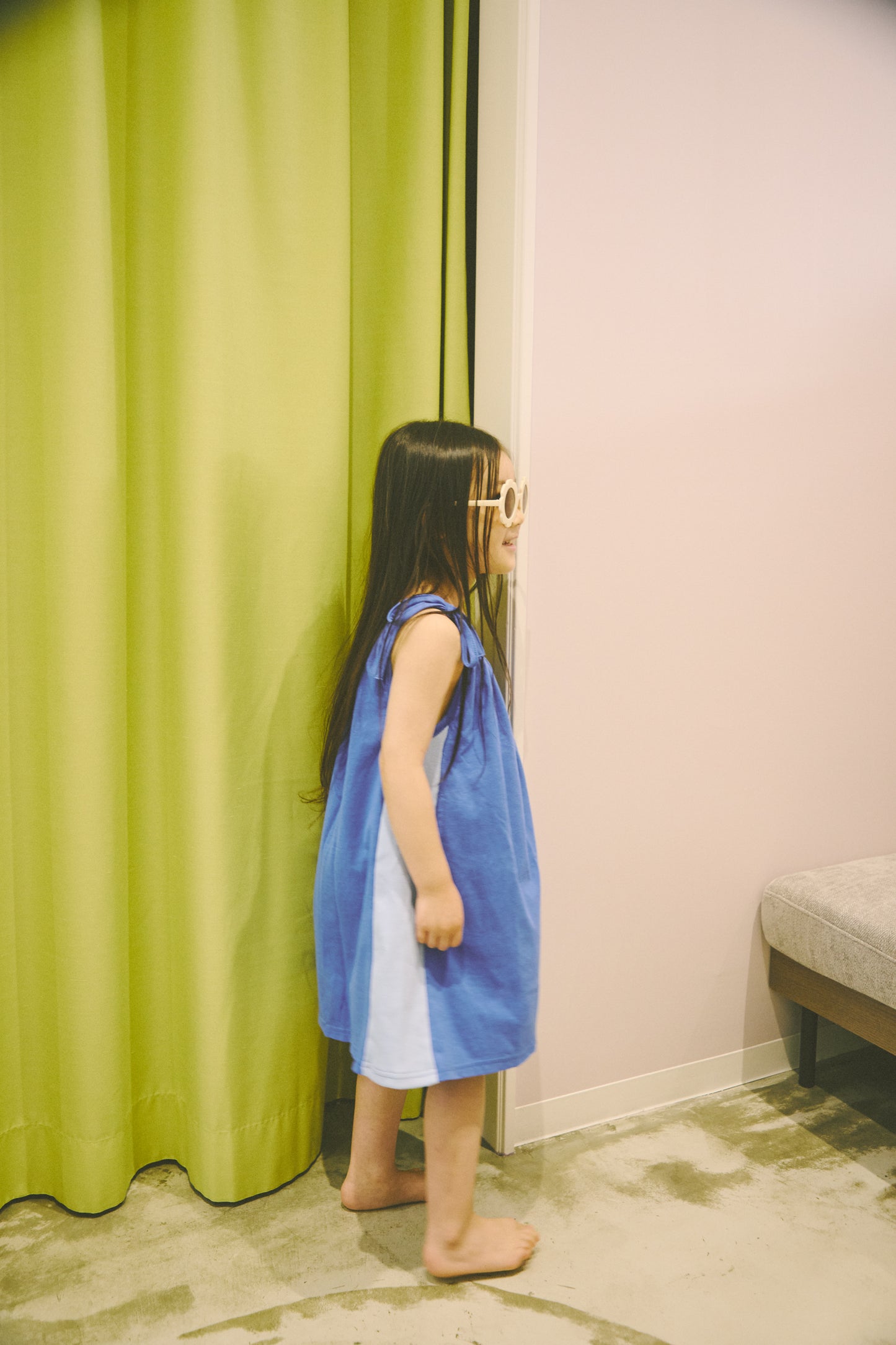 Camisole Dress - Rib Bicolor / 2color