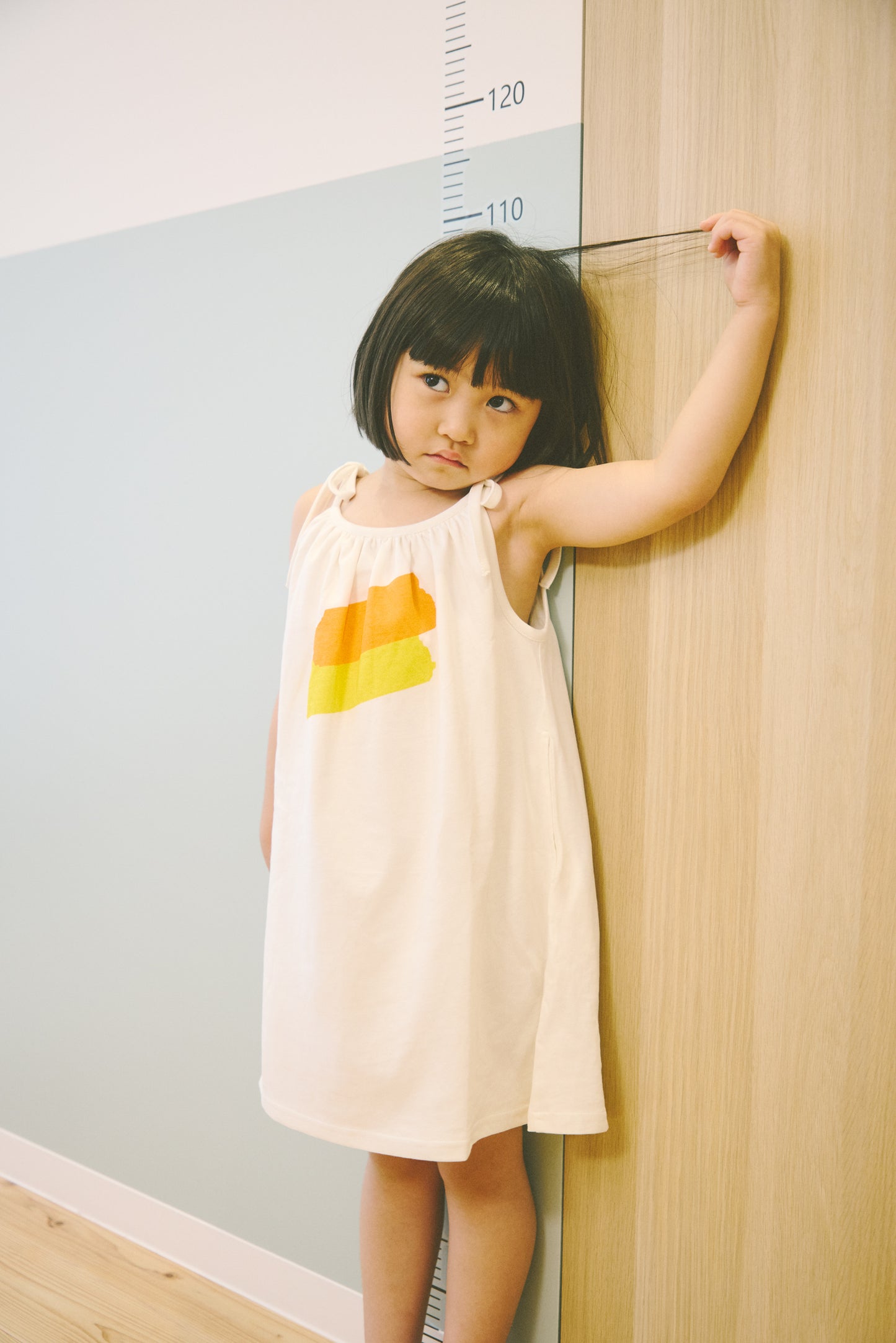 Camisole Dress - Color Paint / White