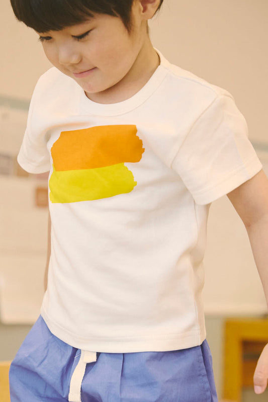 T-shirt - Color Paint / White