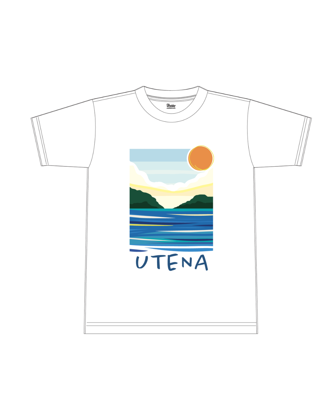 【UTENA】Graphic T-shirt (Sun & Sea)