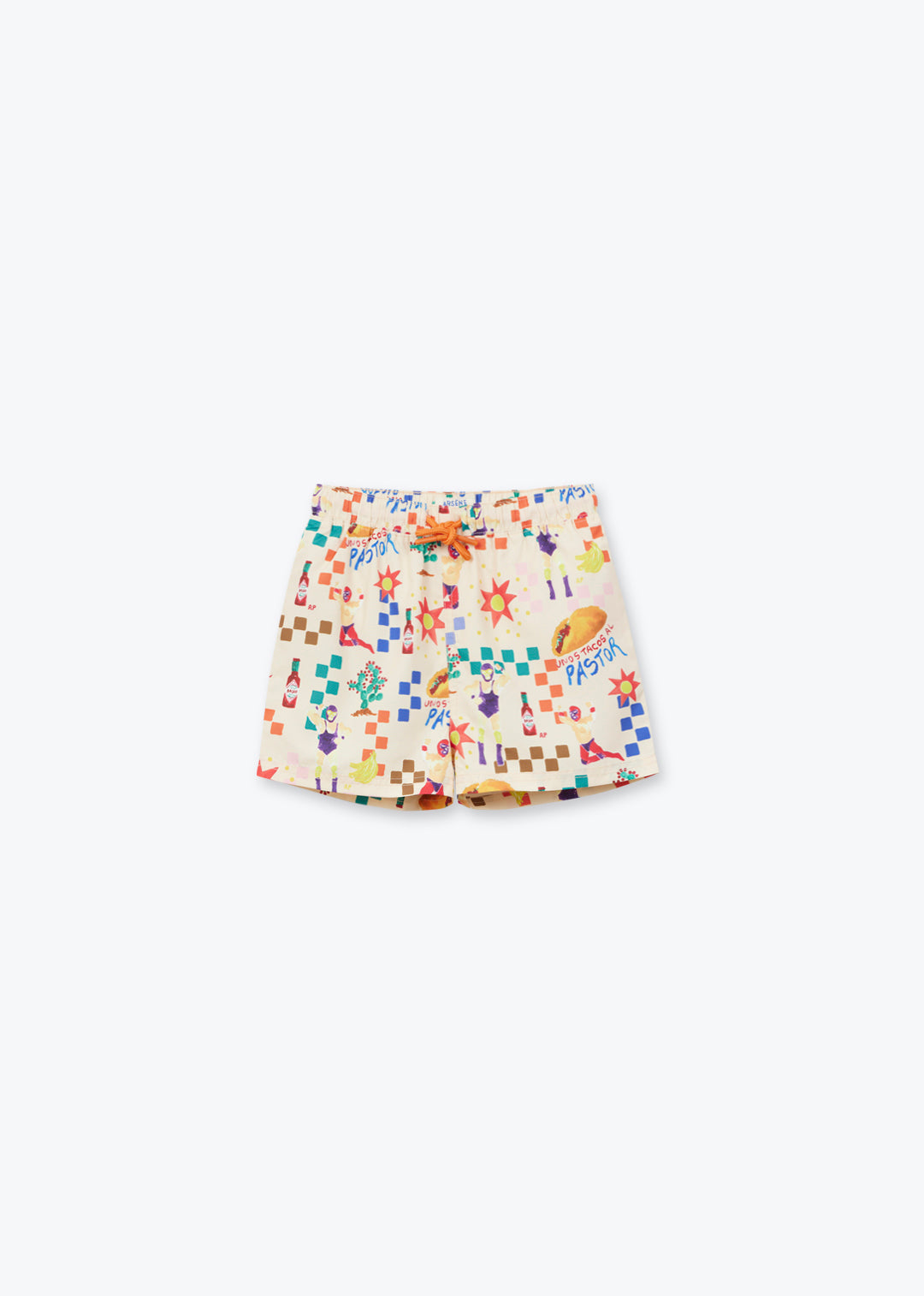 【ARSÈNE ET LES PIPELETTES】“Lucha Libre” Printed Shorts