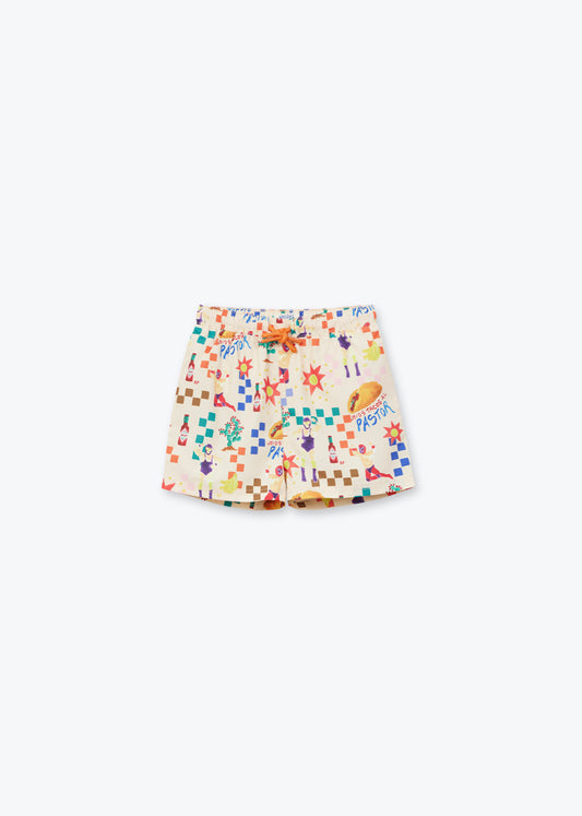 【ARSÈNE ET LES PIPELETTES】“Lucha Libre” Printed Shorts
