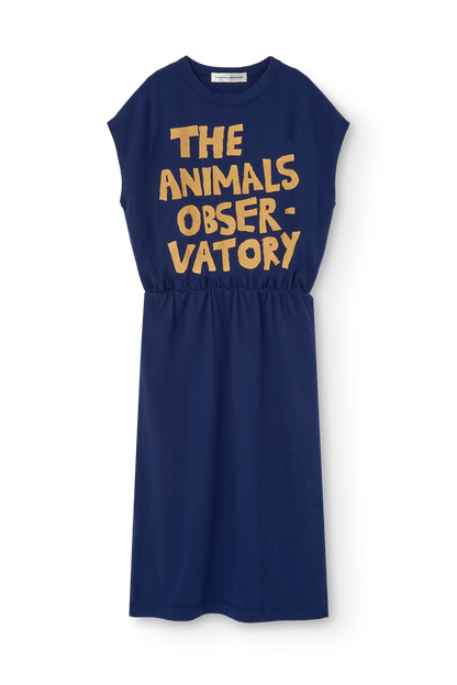 【The Animals Observatory】Deep Blue Midi Dress