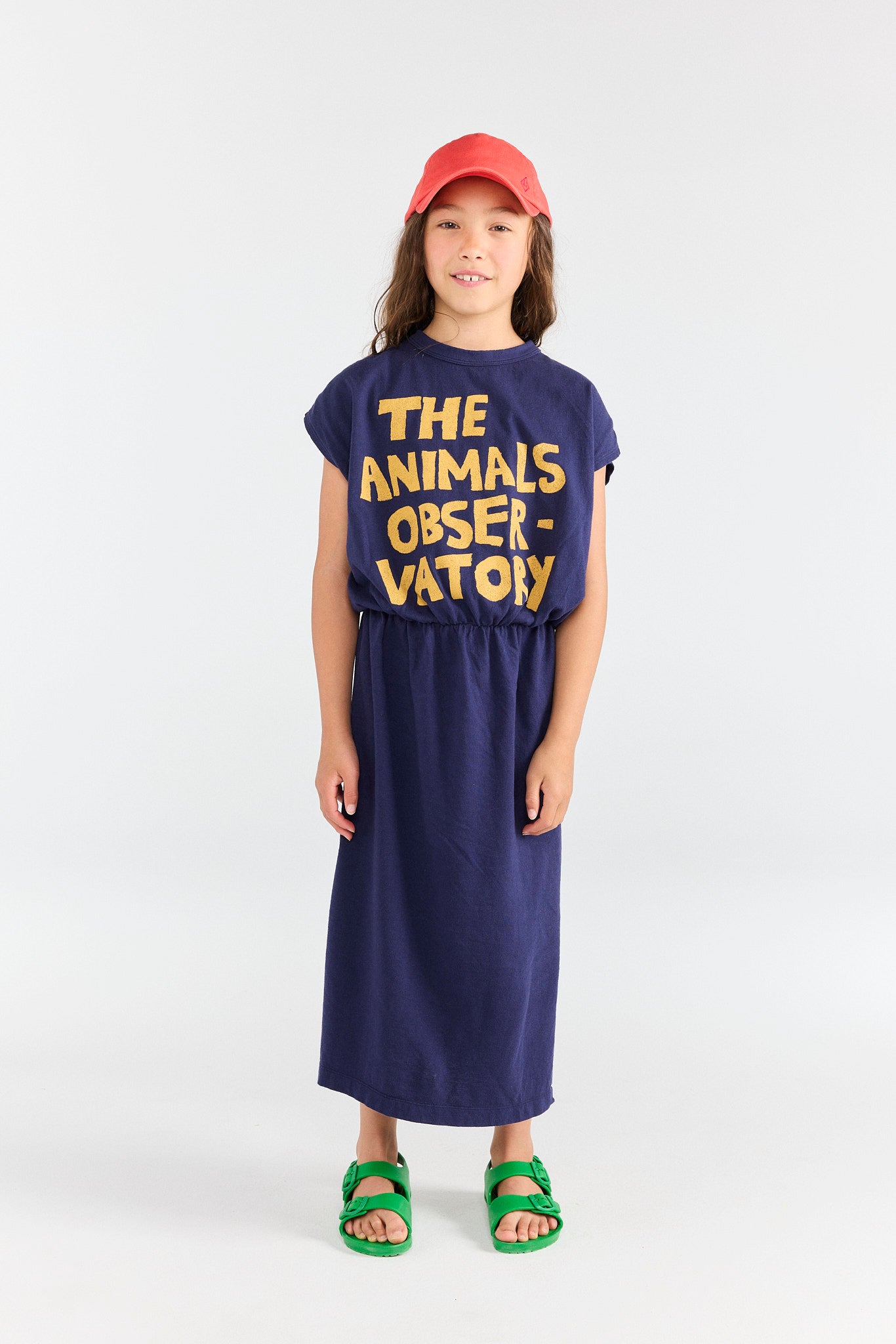【The Animals Observatory】Deep Blue Midi Dress