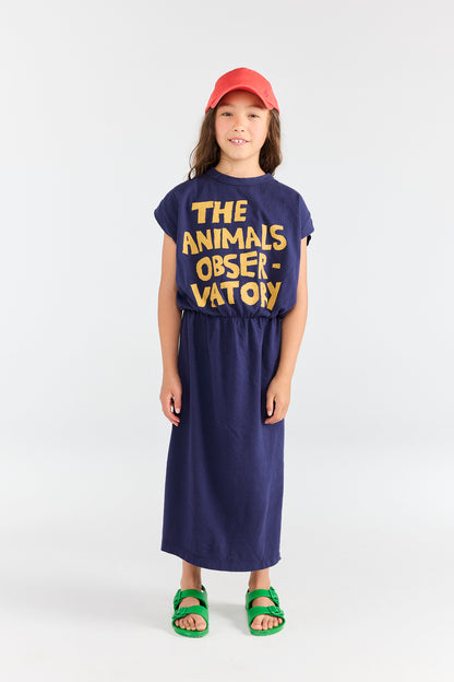 【The Animals Observatory】Deep Blue Midi Dress