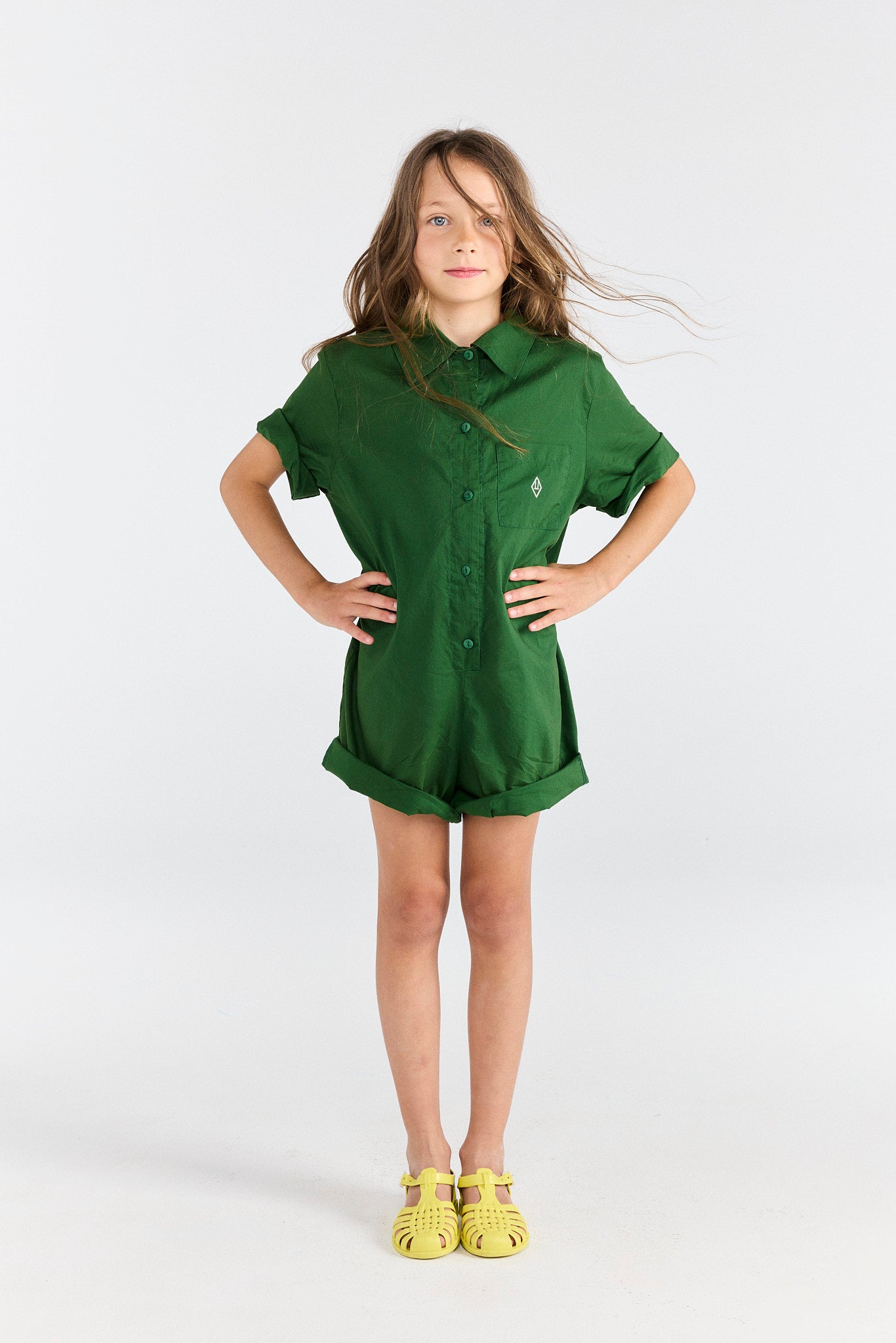 【The Animals Observatory】Dark Garden Short Jumpsuit