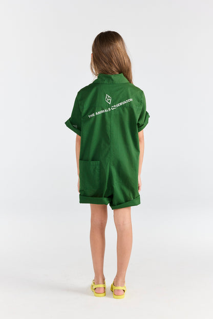 【The Animals Observatory】Dark Garden Short Jumpsuit