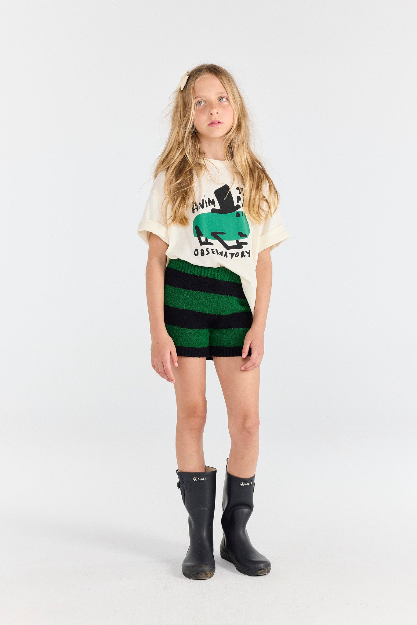 【The Animals Observatory】 White Over T-Shirt
