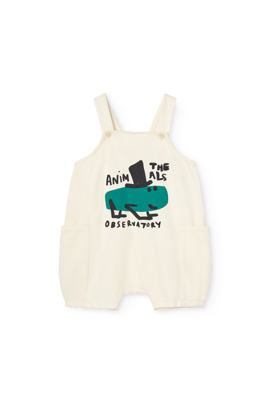 【The Animals Observatory】White Jumpsuit for Baby
