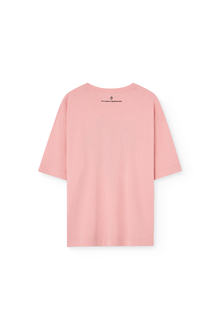 【The Animals Observatory】Soft Pink Over T-Shirt