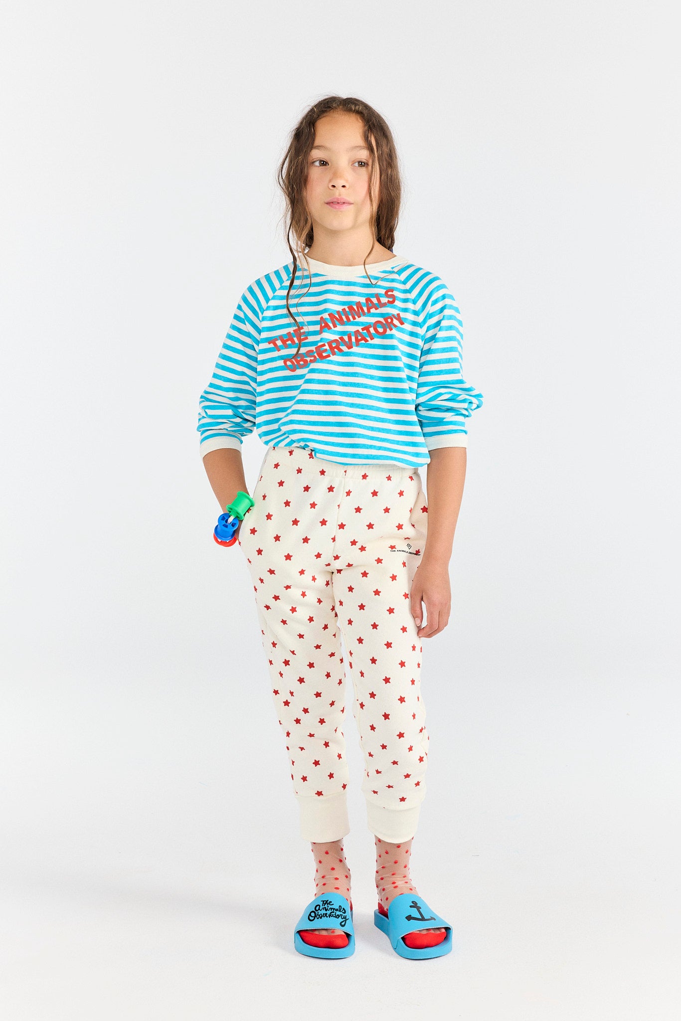 【The Animals Observatory】Raw White Sweatpants