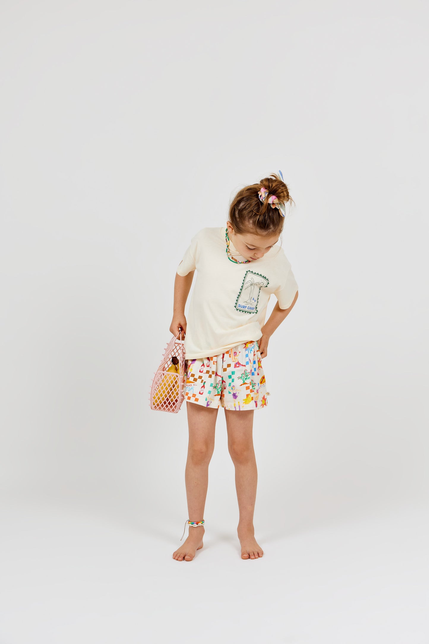 【ARSÈNE ET LES PIPELETTES】“Lucha Libre” Printed Shorts
